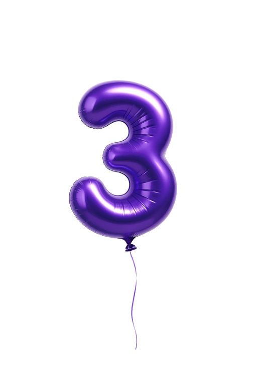 3 balloon